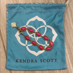 Pink and Gold Kendra Scott Bracelet